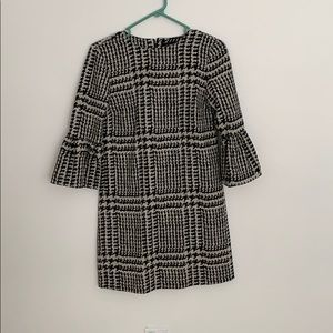 Zara Houndstooth Dress